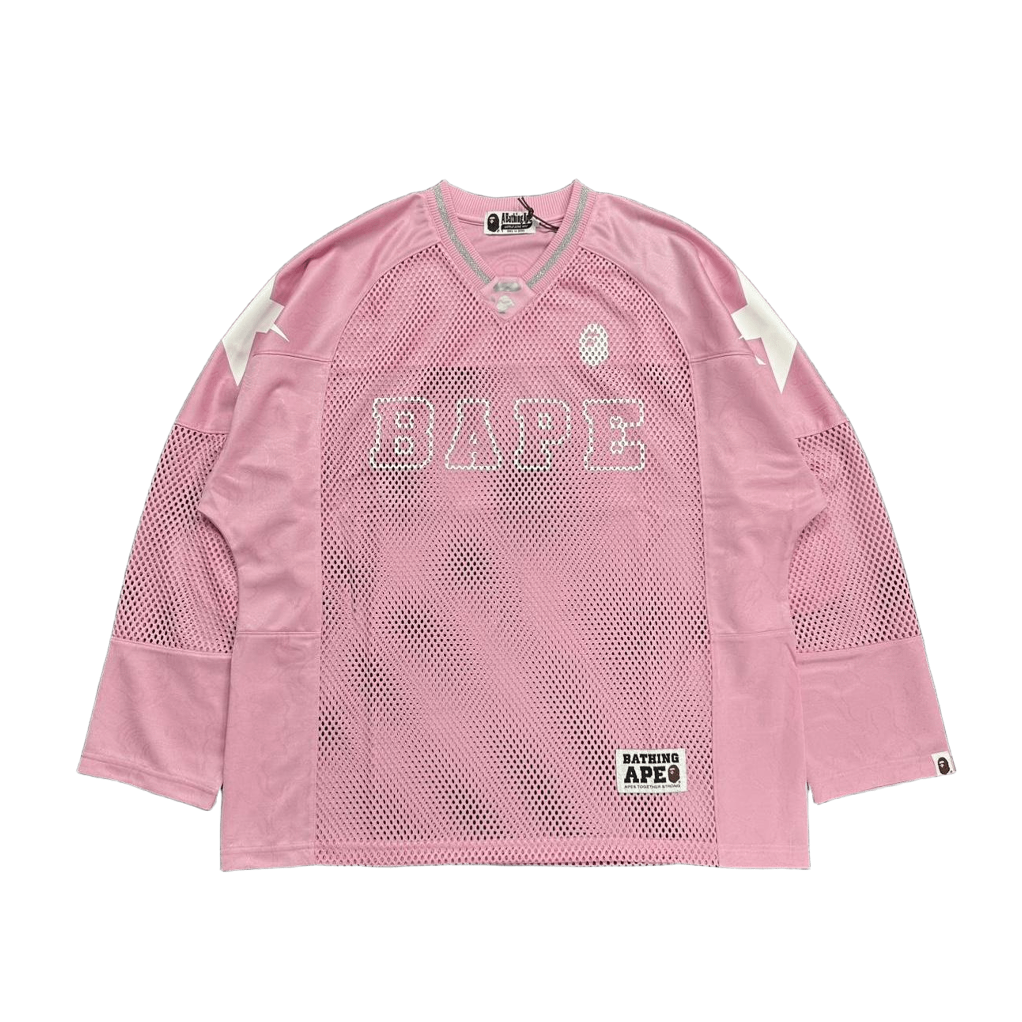 A Bathing Ape Bape Monogram Camo Football Jersey